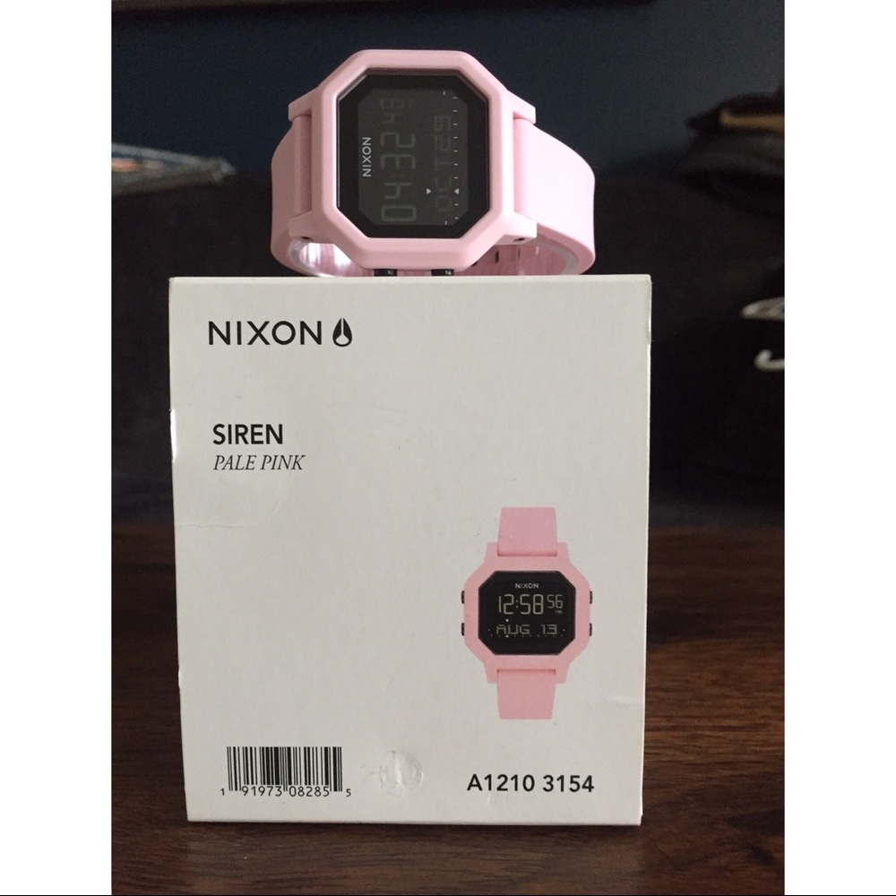 Nixon Siren Pale Pink Watch